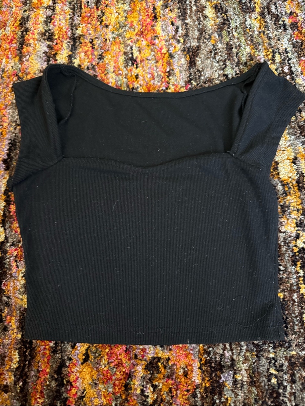 Ribbed Crop Top - XS